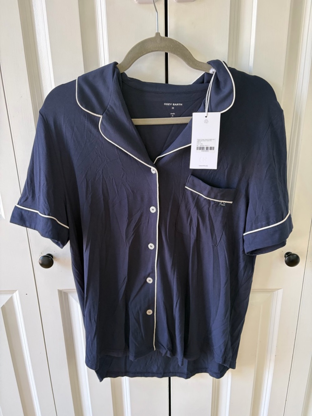 Cozy Earth NWT Bamboo Pajama Top M